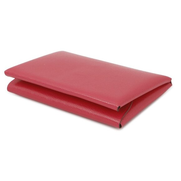 HERMES Calvi duo Chevre Shamqila Rose Extreme - Picture 3 of 8